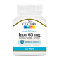 Ferro 65mg — 21st Century, 120 Comprimidos