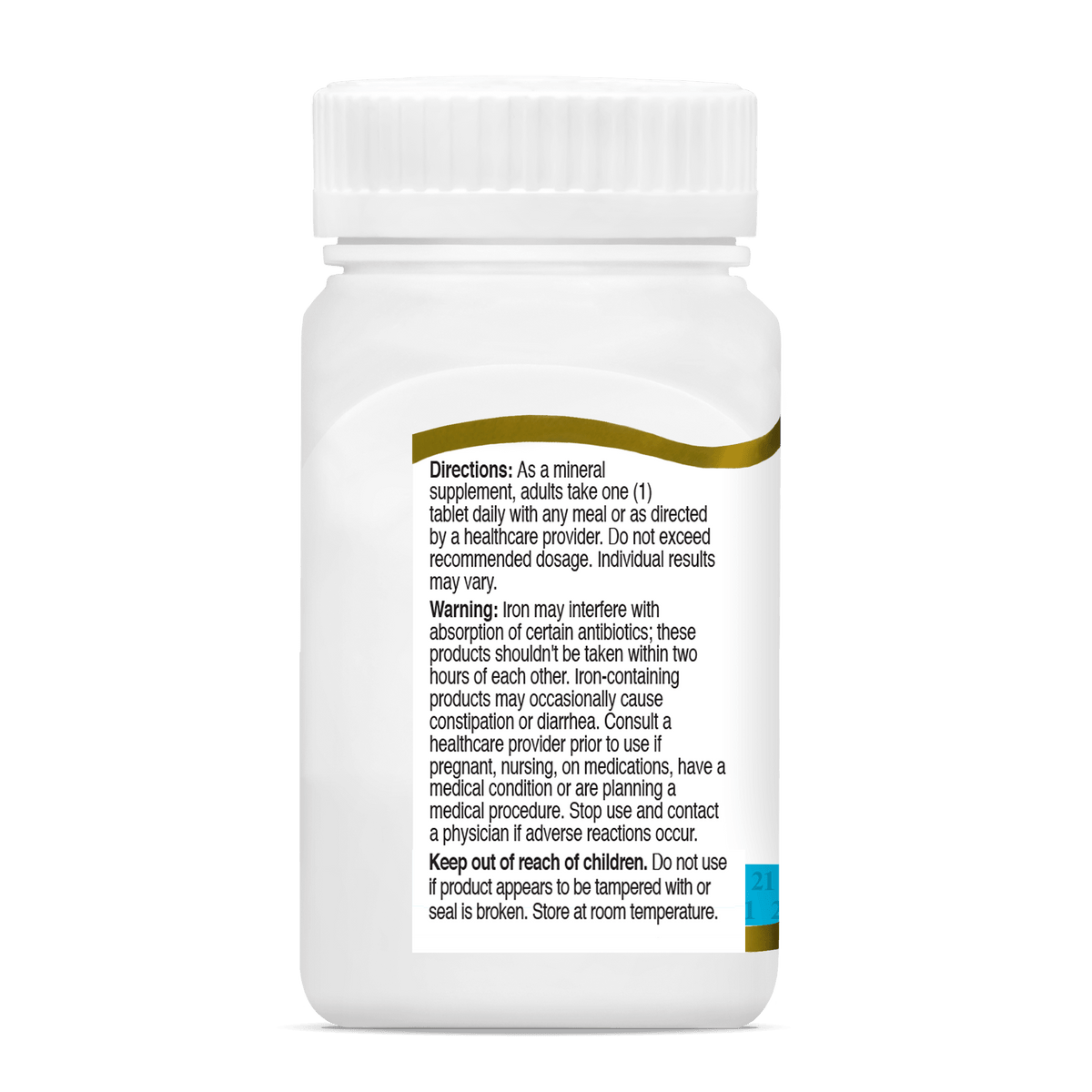 Ferro 65mg — 21st Century, 120 Comprimidos