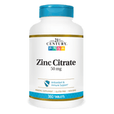 Zinco Citrato 50mg — 21st Century, 60 Comprimidos