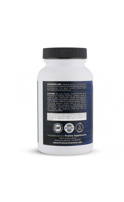 Vitamina K2 MK-7 100mcg — Proline Vitamins, 180 Cápsulas
