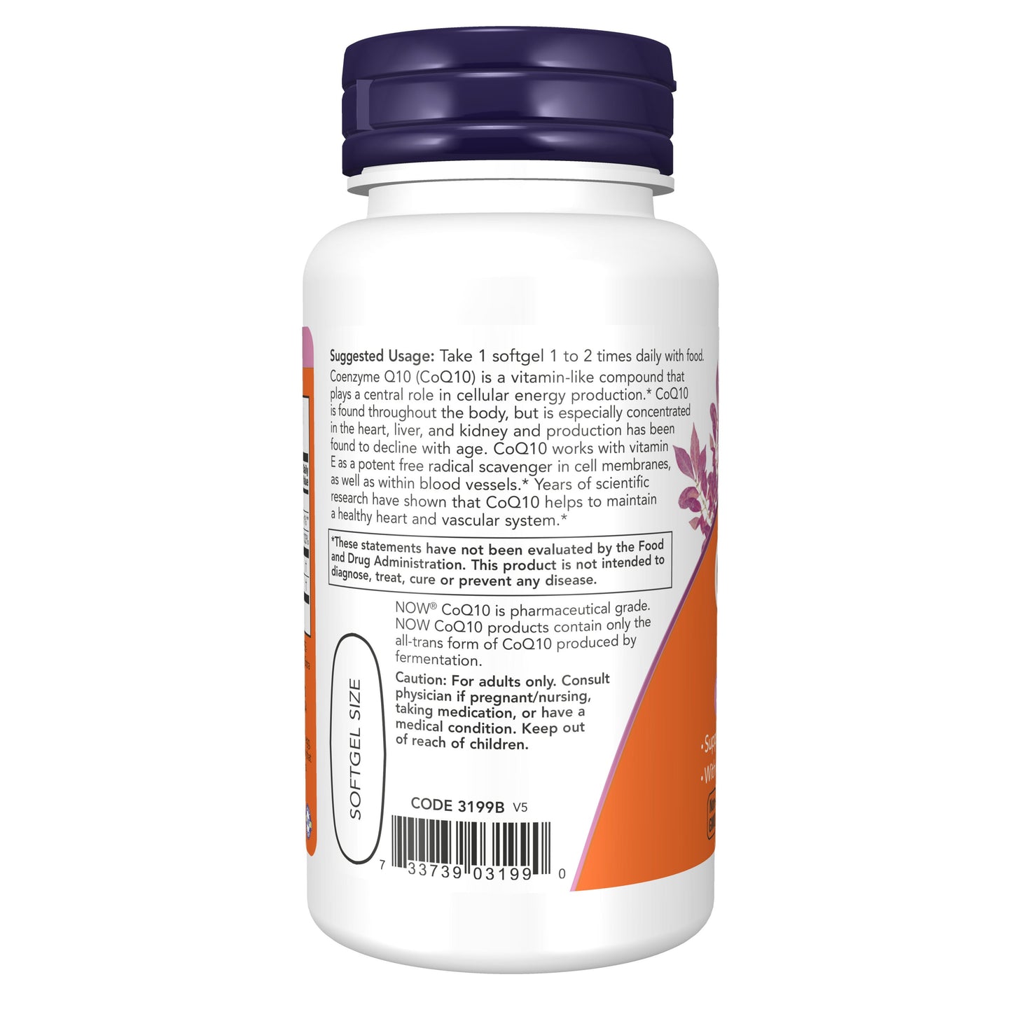 CoQ10, 400 mg, 30 Softgels