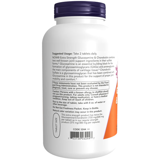 Glucosamina e Condroitina, 240 Tablets