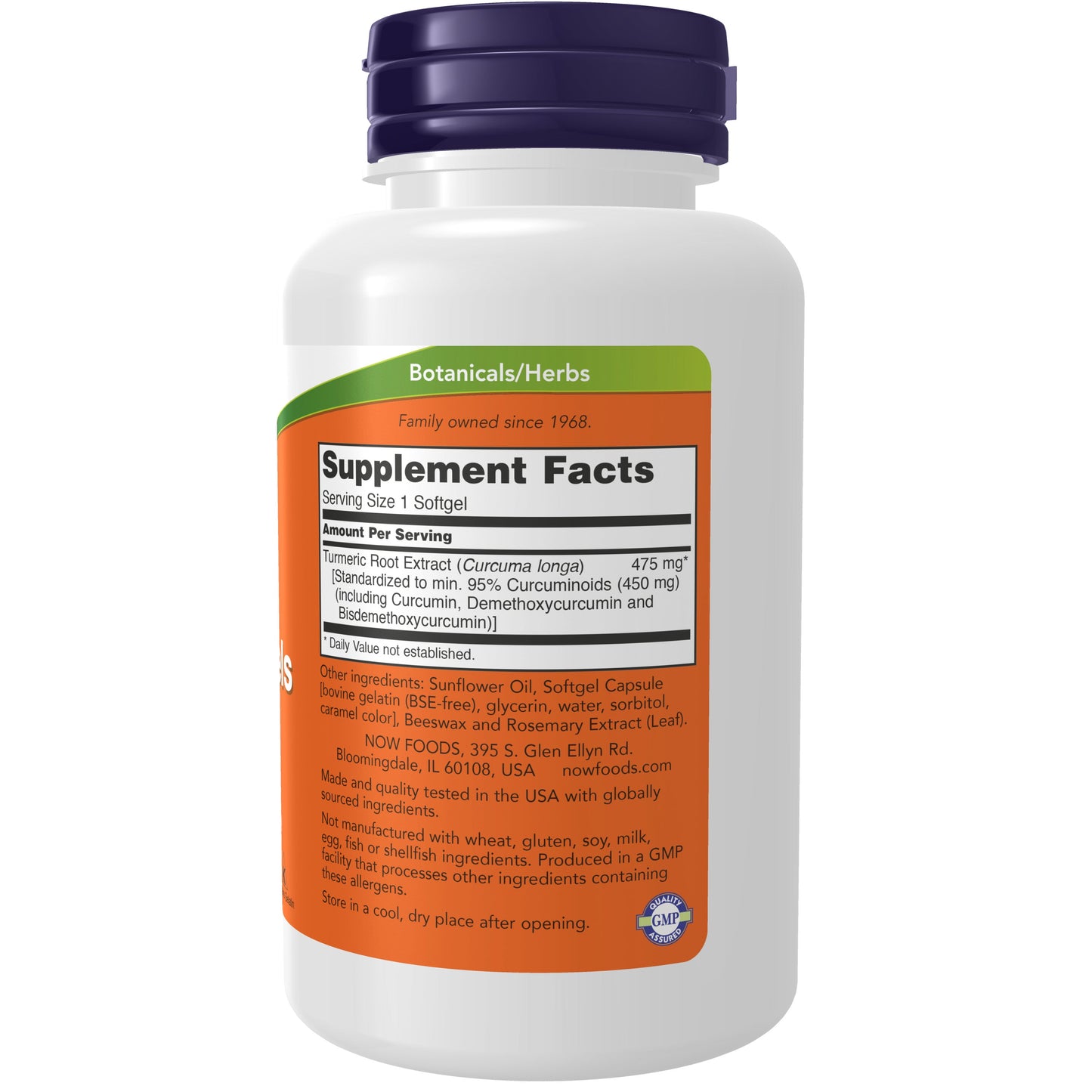 Turmeric Curcumin, 60 Softgels