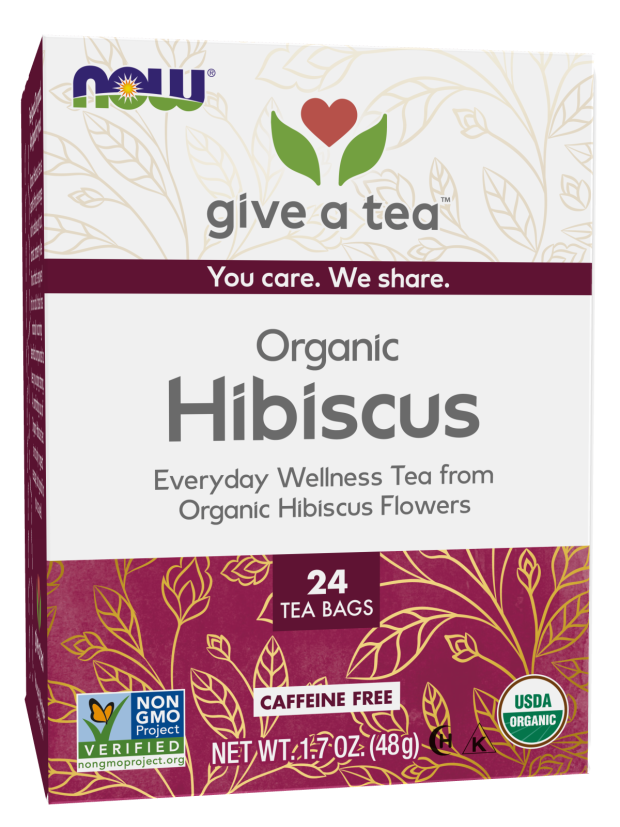 Chá Organicamente Hip Hibiscus™, 24 sachês