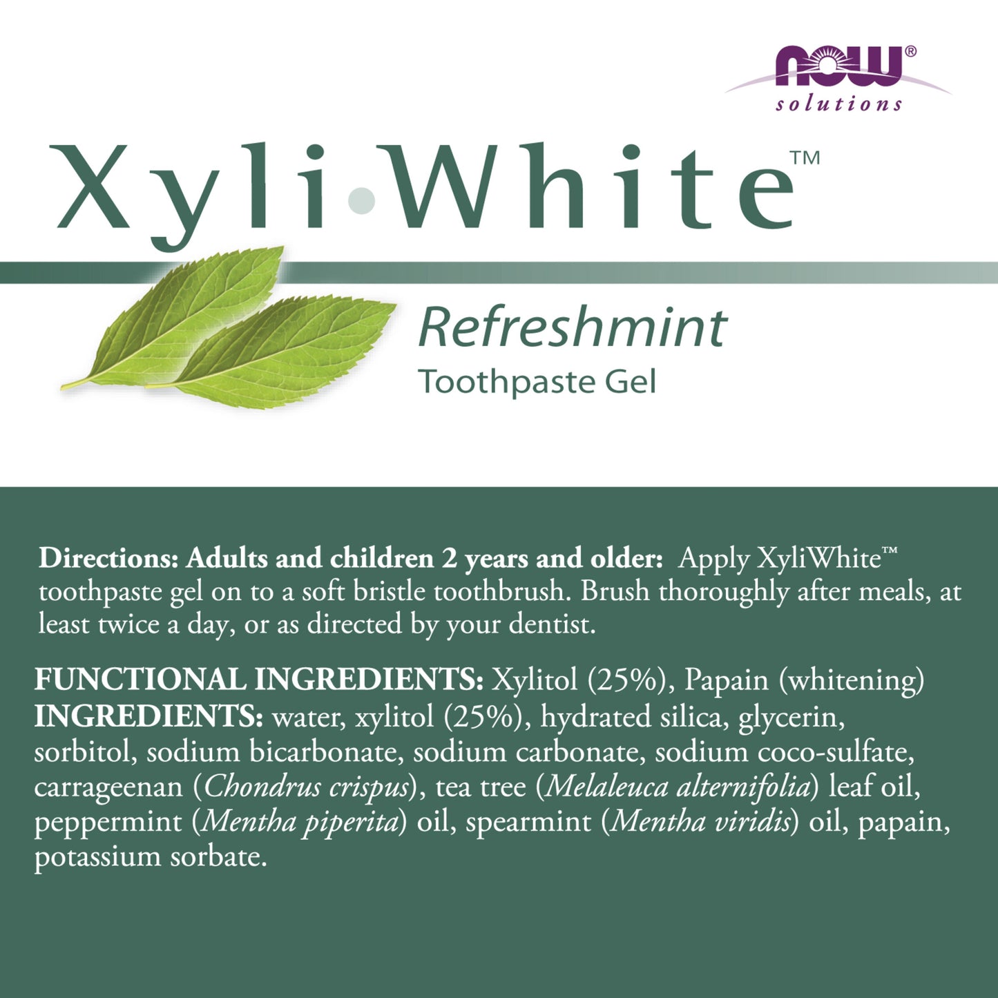 XyliWhite™, Refreshmint Gel Creme Dental, (181 g)