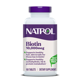 Biotina 10.000mcg — Natrol, 100 Comprimidos