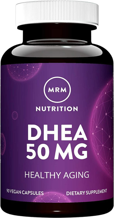 DHEA 50mg MRM Nutrition - 90 Cápsulas Veganas | Saúde do Homem, Disposição e Envelhecimento Saudável