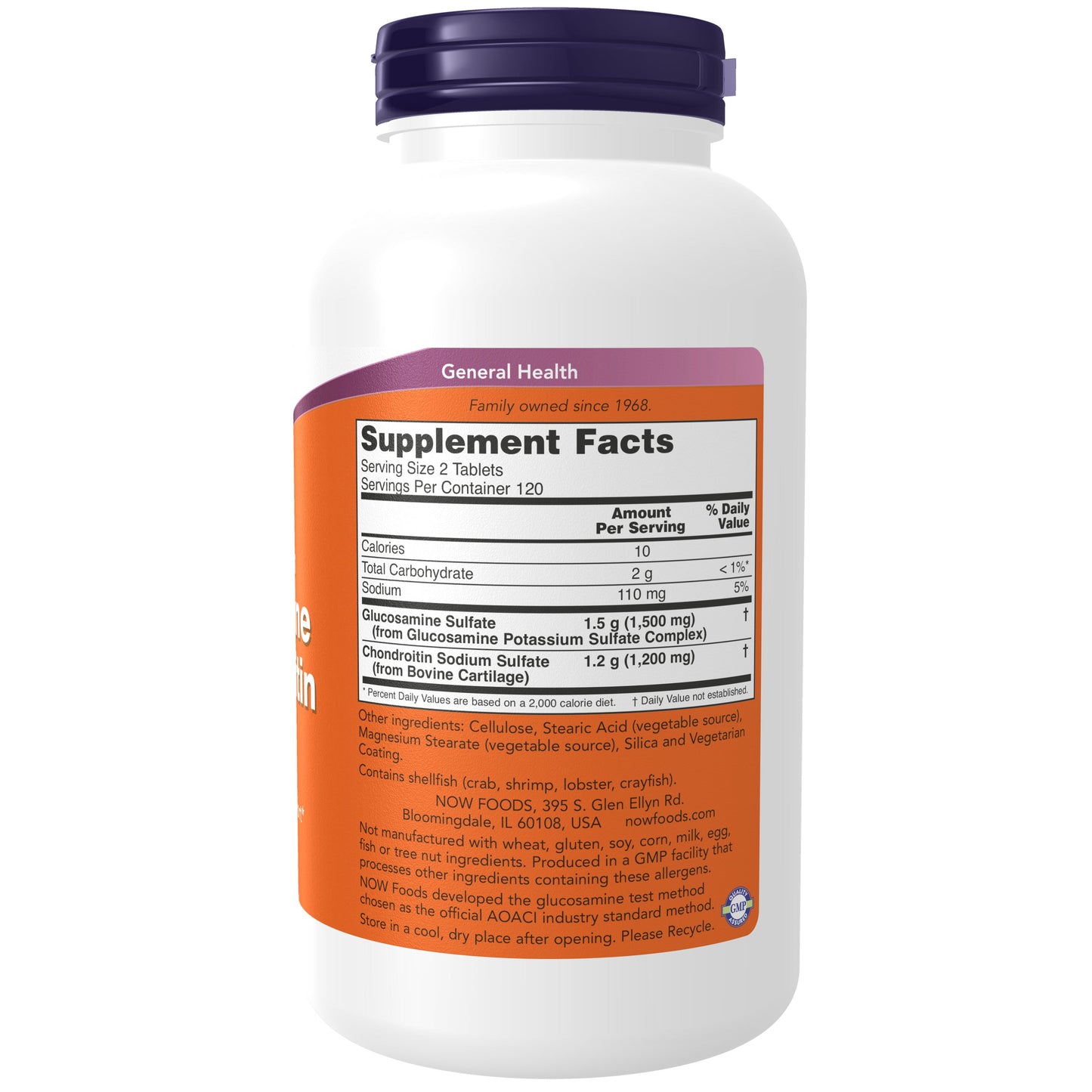 Glucosamina e Condroitina, 240 Tablets