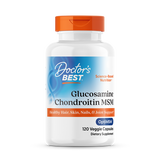 Glucosamina Condroitina MSM — Doctor's Best, 120 Cápsulas Vegetarianas