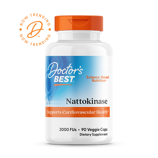Nattokinase 2.000 FU — Doctor's Best, 90 Cápsulas Vegetarianas