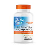 CoQ10 100mg + PQQ 20mg com BioPerine — Doctor's Best, 60 Cápsulas Vegetarianas