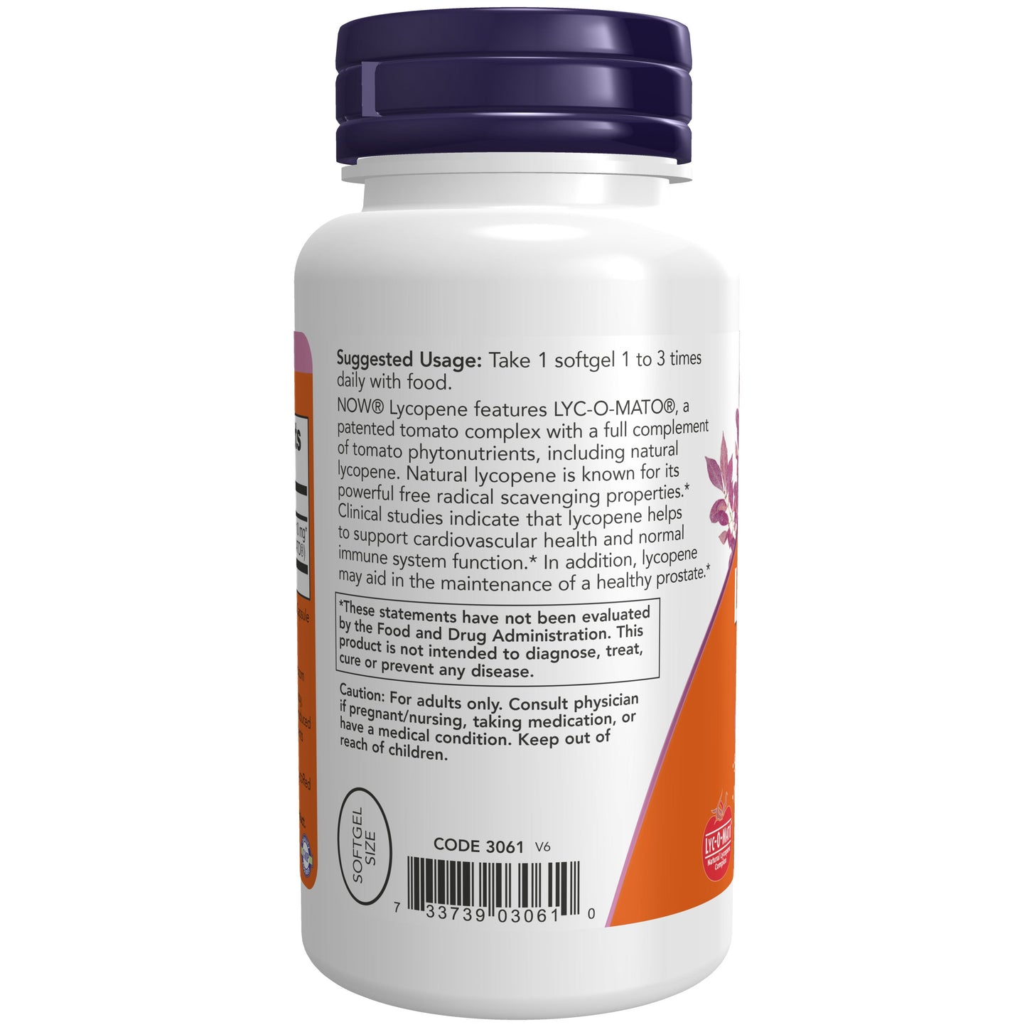 Lycopene, 10 mg, 120 Softgels