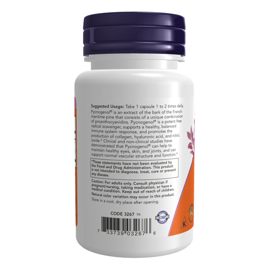 Pycnogenol®, 100 mg, 60 Cápsulas Vegetarianas