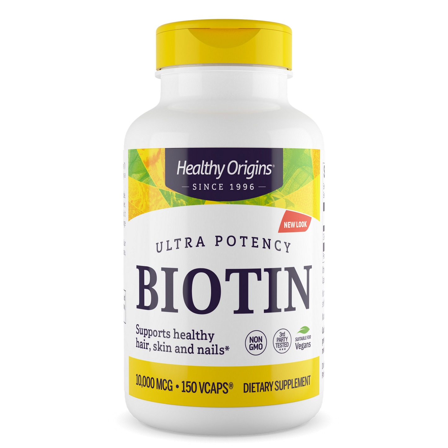 Biotin 10.000 mcg 150 vcaps Healthy Origins