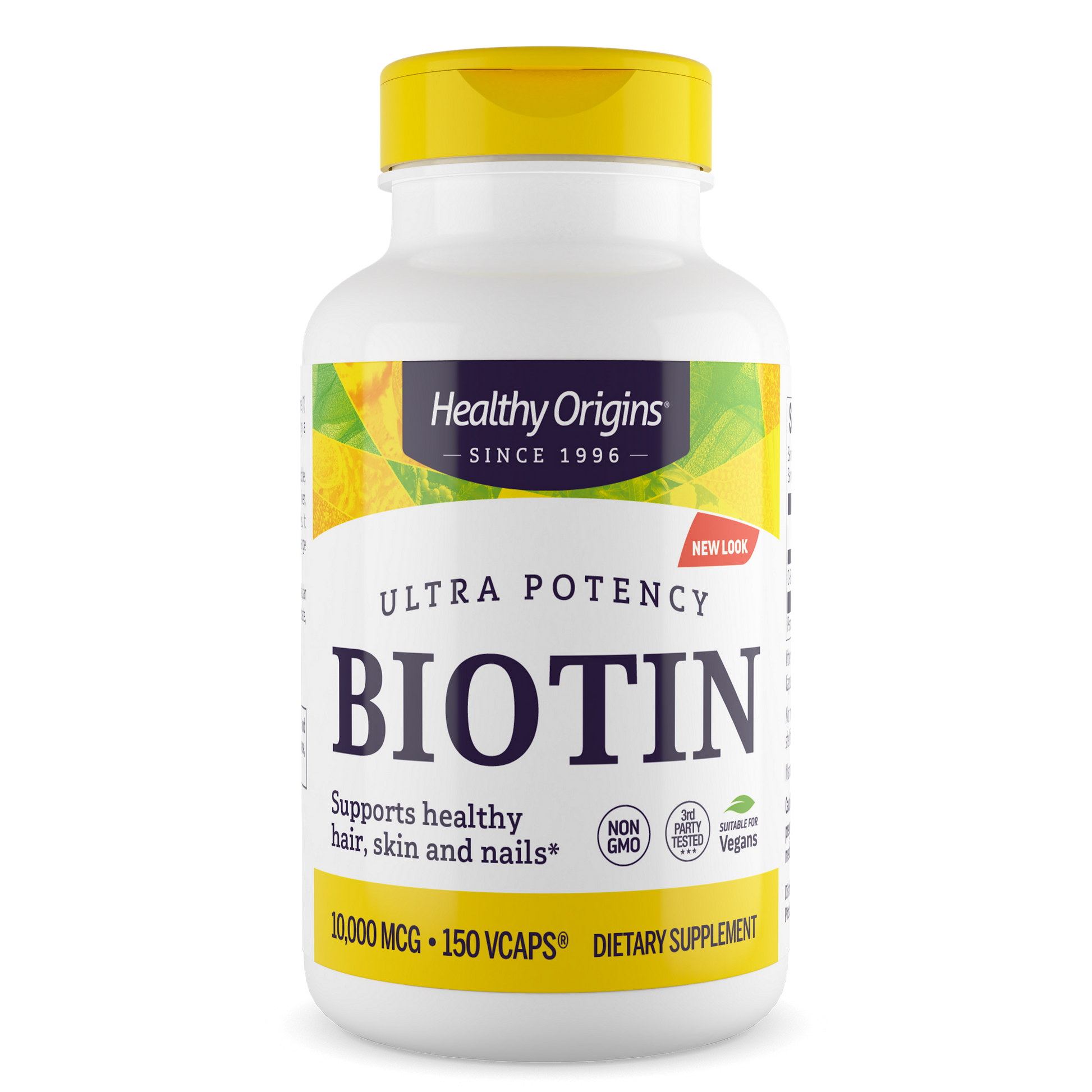 Biotin 10.000 mcg 150 vcaps Healthy Origins