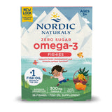 Ômega-3 Fishies Infantil Zero Açúcar (Tutti Frutti) — Nordic Naturals, 36 Unidades