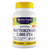 Nattokinase 2,000 FU's (100 mg.) 60 vcaps Healthy Origins