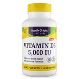 Vitamina D3 5.000 360s Healthy Origins c/ Mct Oil