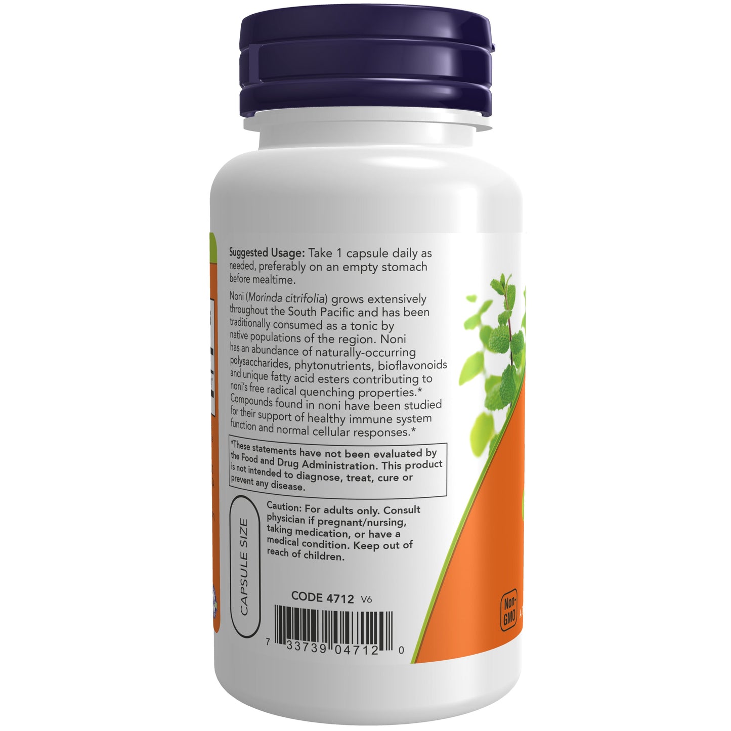 Noni, 450 mg, 90 Cápsulas Vegetarianas