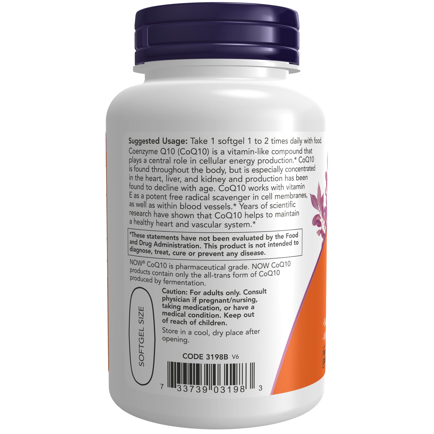 CoQ10, 400 mg, 60 Softgels