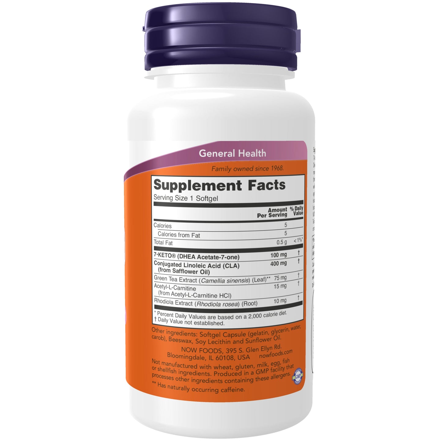 7-KETO® LeanGels™, 100 mg, 60 Softgels
