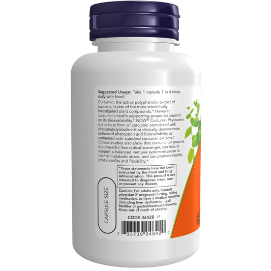 Turmeric Curcumin Phytosome, 60 Cápsulas Vegetarianas