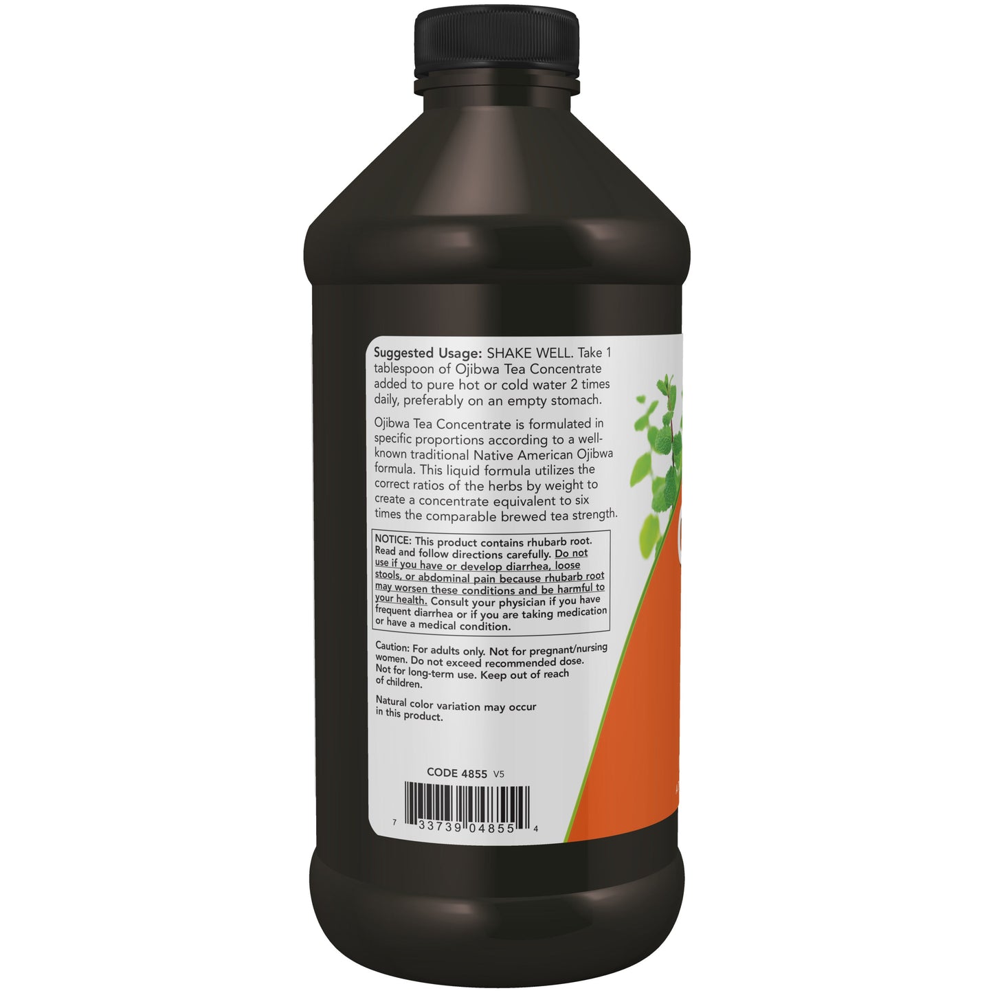 Líquido Concentrado de Chá Ojibwa, ( 473 ml)