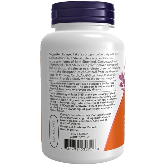 Esteróis Vegetais Beta-Sitosterol, 90 Softgels