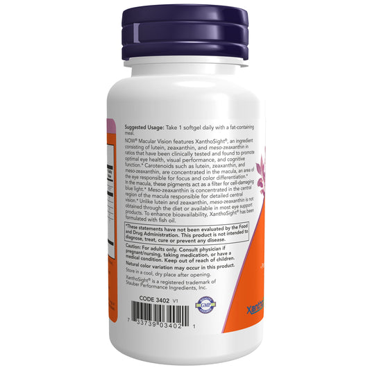 Visão Macular, 50 Softgels