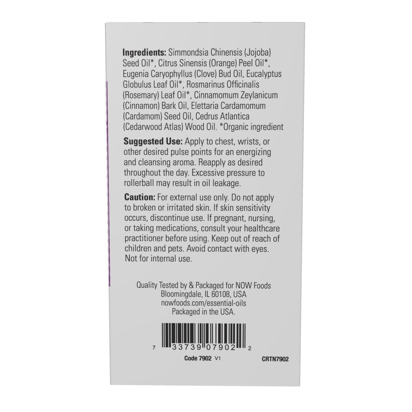 Mistura Sazonal de Óleo Essencial de Defesa Roll-On, ( 10 ml)