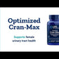 Optimized Cran-Max®. 60 Cápsulas Vegetarianas.