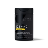 Vitamina D3+K2 Vegana (5.000UI D3 / 100mcg K2) — Sports Research, 60 Softgels