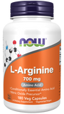 L-Arginine, 700 mg, 180 Cápsulas Vegetarianas