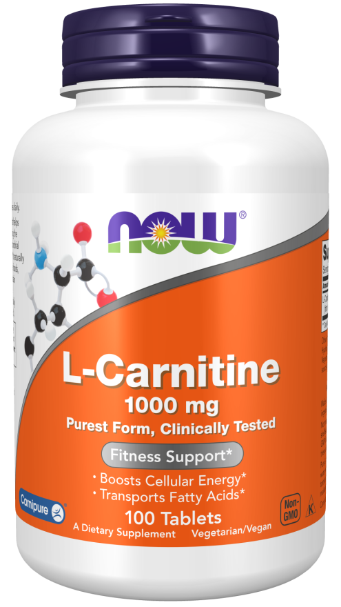 L-Carnitine, 1000 mg, 100 Tablets