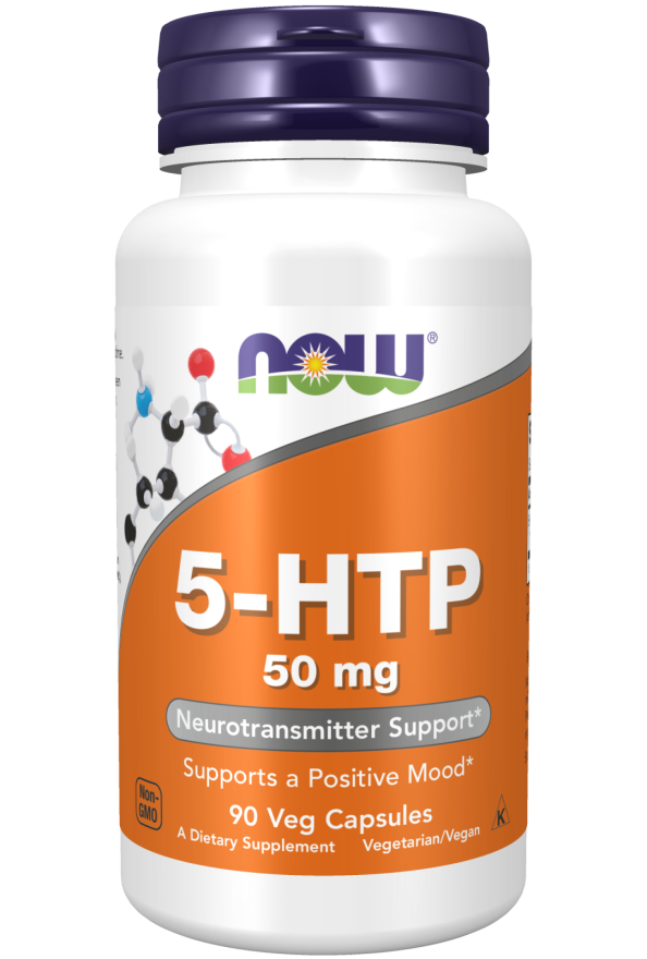 5-HTP, 50 mg, 30 Cápsulas Vegetarianas