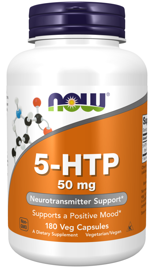 5-HTP, 50 mg, 30 Cápsulas Vegetarianas