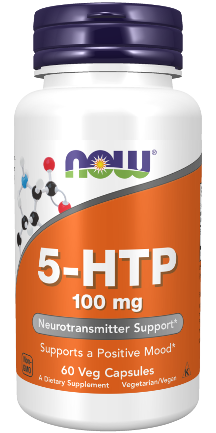 5-HTP, 100 mg, 60 Cápsulas Vegetarianas