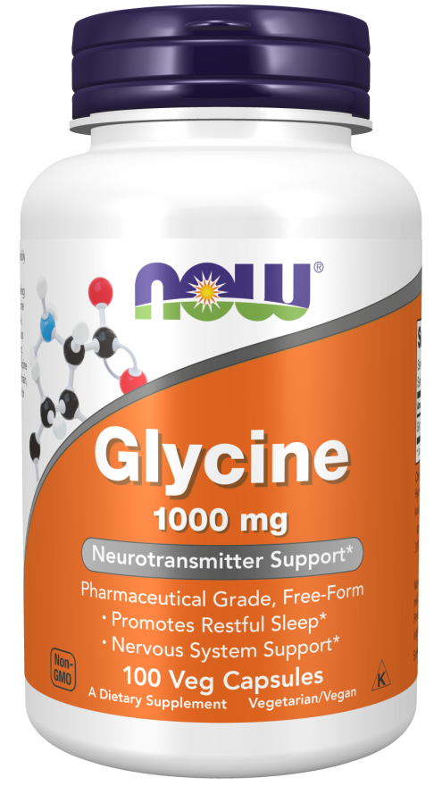 Glycine, 1000 mg, 100 Cápsulas Vegetarianas