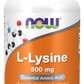 L-Lysine, 500 mg, 100 Cápsulas Vegetarianas