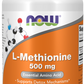 L-Methionine, 500 mg, 100 Cápsulas Vegetarianas