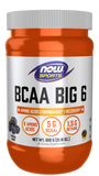 BCAA Big 6, Pó Sabor de Uva Natural, ( 600 g)