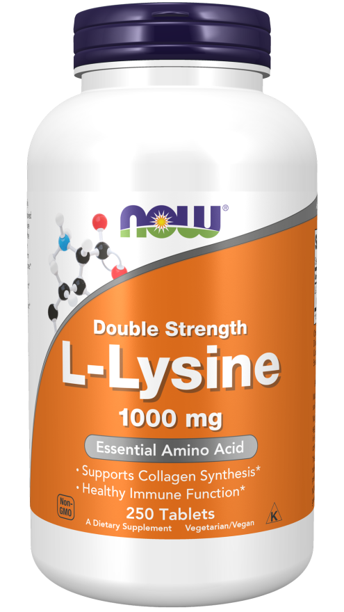 L-Lysine, 1000 mg, 250 Tablets de Força Dupla