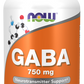 GABA, 750 mg, 200 Cápsulas Vegetarianas