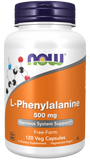 L-Phenylalanine, 500 mg, 120 Cápsulas Vegetarianas