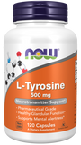 L-Tyrosine, 500 mg, 120 Cápsulas