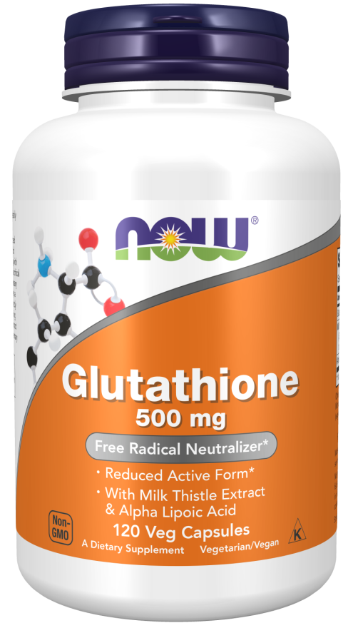 Glutathione, 500 mg, 120 Cápsulas Vegetarianas