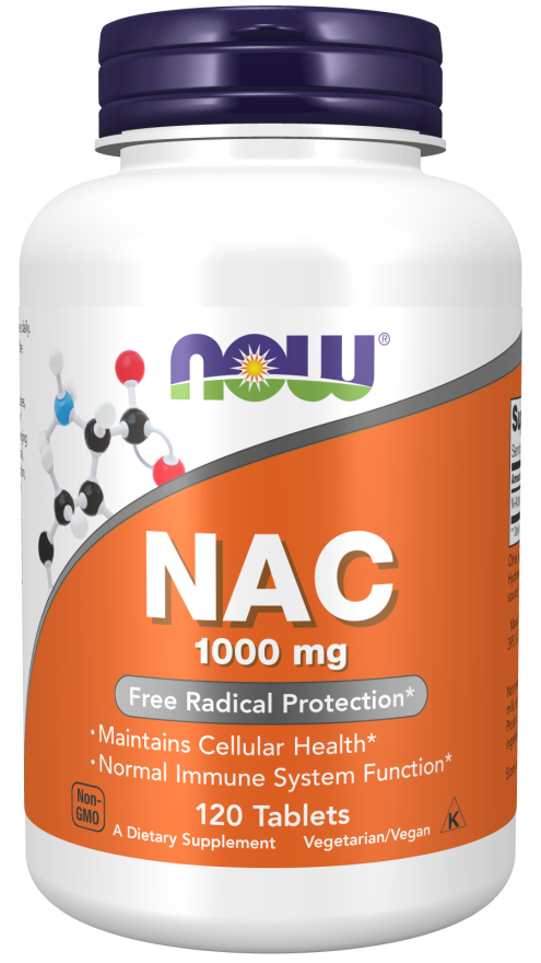 NAC, 1000 mg, 120 Tablets