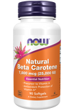 Beta-Caroteno, Natural, 7.500 mcg, 90 Softgels