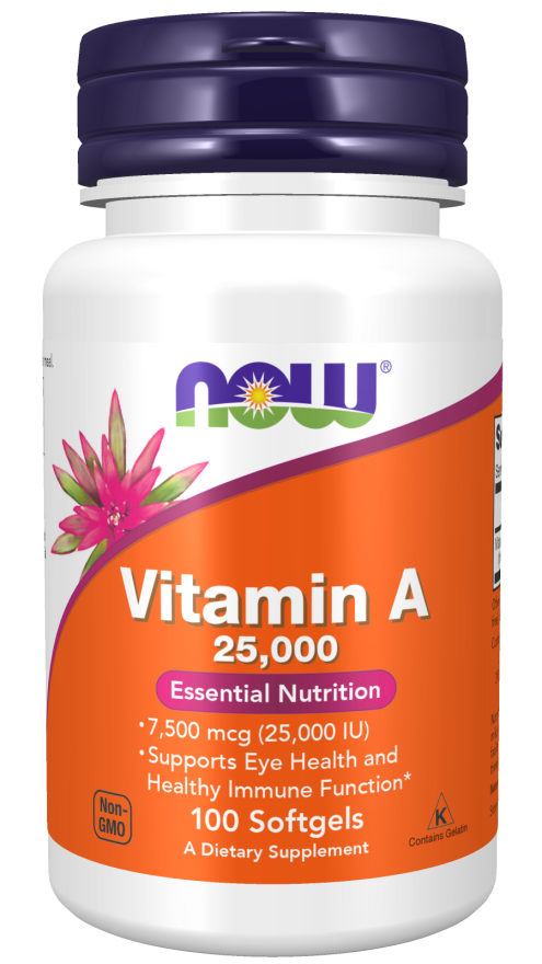 Vitamina A 25.000, 100 Softgels