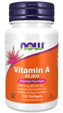 Vitamina A 25.000, 100 Softgels